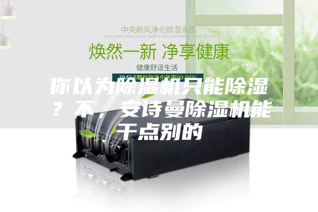 你以為除濕機(jī)只能除濕？不，安詩曼除濕機(jī)能干點別的