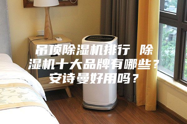 吊頂除濕機排行 除濕機十大品牌有哪些？安詩曼好用嗎？