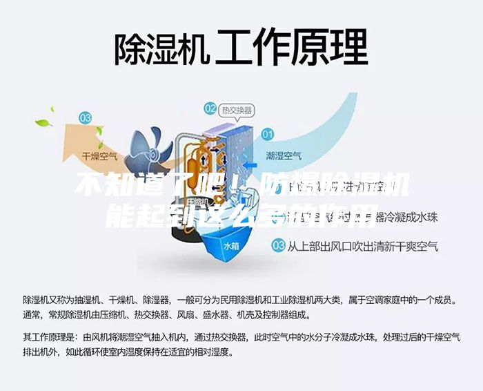 不知道了吧！防爆除濕機(jī)能起到這么多的作用
