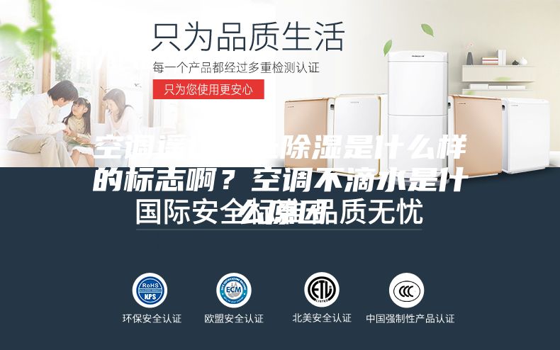空調(diào)遙控器上除濕是什么樣的標志啊？空調(diào)不滴水是什么原因