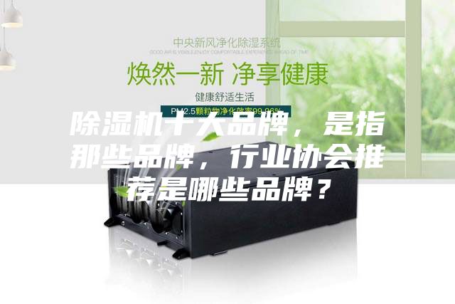 除濕機十大品牌，是指那些品牌，行業(yè)協(xié)會推薦是哪些品牌？