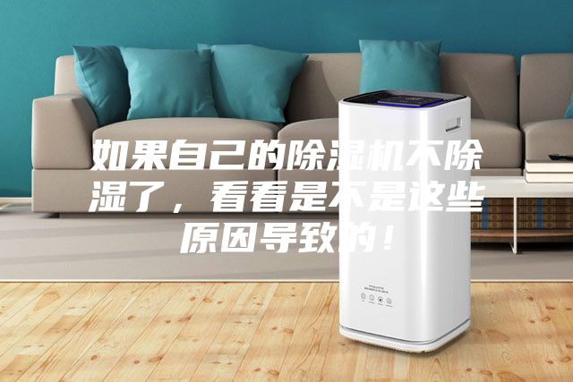 如果自己的除濕機不除濕了，看看是不是這些原因?qū)е碌模?></div>
								<div   id=