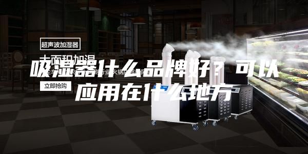 吸濕器什么品牌好？可以應(yīng)用在什么地方