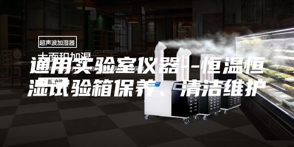 通用實(shí)驗(yàn)室儀器--恒溫恒濕試驗(yàn)箱保養(yǎng)、清潔維護(hù)