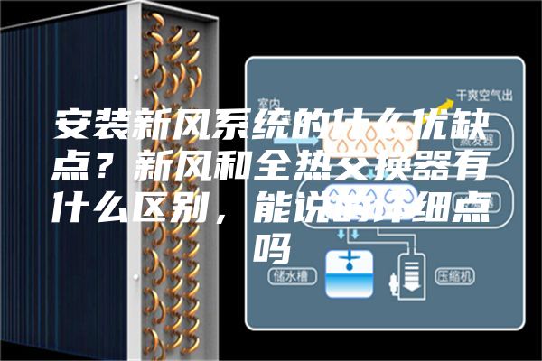 安裝新風(fēng)系統(tǒng)的什么優(yōu)缺點(diǎn)？新風(fēng)和全熱交換器有什么區(qū)別，能說的詳細(xì)點(diǎn)嗎