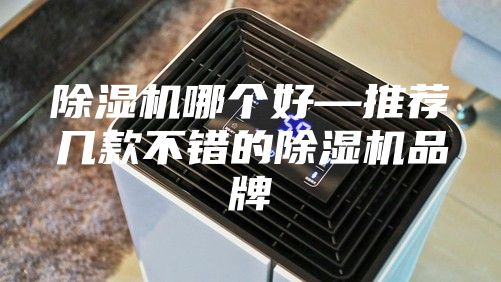 除濕機哪個好—推薦幾款不錯的除濕機品牌