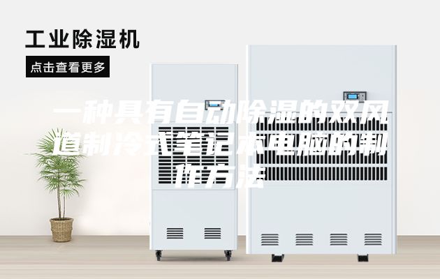 一種具有自動除濕的雙風(fēng)道制冷式筆記本電腦的制作方法