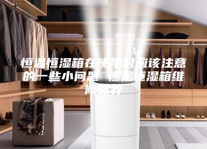 恒溫恒濕箱在使用時(shí)應(yīng)該注意的一些小問(wèn)題 恒溫恒濕箱維修保養(yǎng)