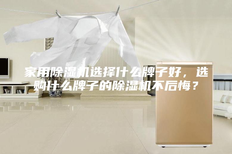家用除濕機選擇什么牌子好，選購什么牌子的除濕機不后悔？