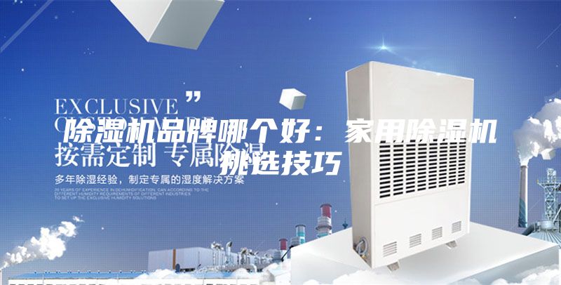 除濕機(jī)品牌哪個(gè)好:家用除濕機(jī)挑選技巧