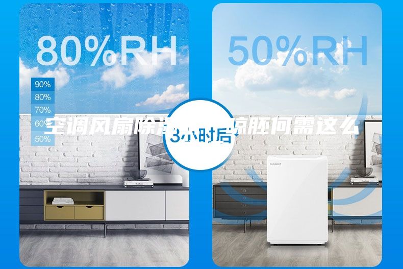 空調(diào)風(fēng)扇除濕機？晾胚何需這么麻煩