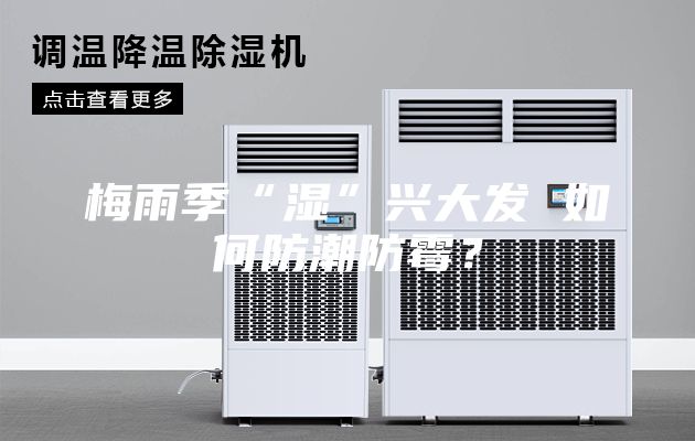 梅雨季“濕”興大發(fā) 如何防潮防霉？