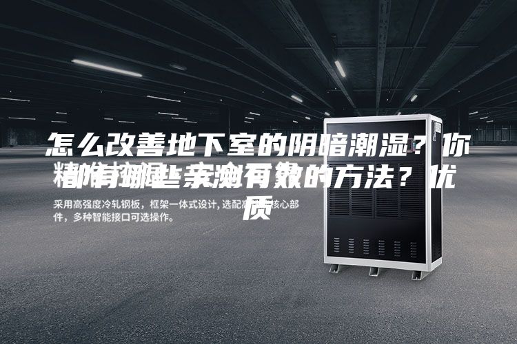 怎么改善地下室的陰暗潮濕？你都有哪些親測(cè)有效的方法？?jī)?yōu)質(zhì)
