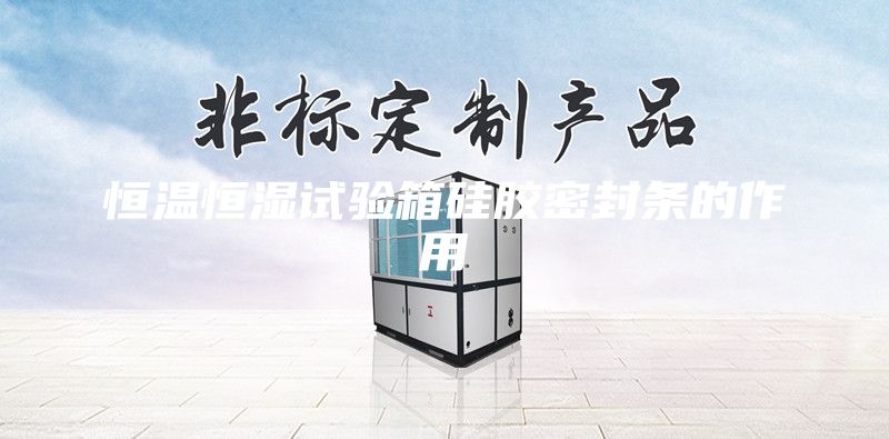 恒溫恒濕試驗(yàn)箱硅膠密封條的作用