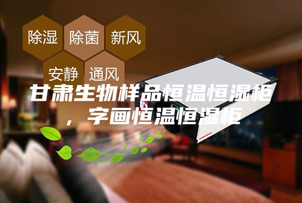 甘肅生物樣品恒溫恒濕柜，字畫恒溫恒濕柜
