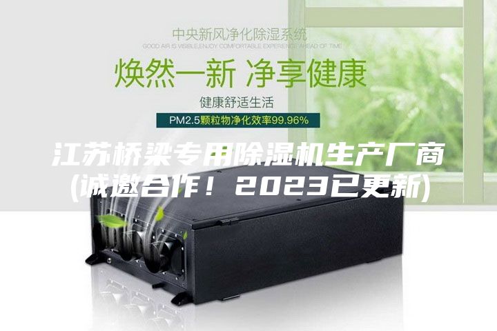 江蘇橋梁專用除濕機(jī)生產(chǎn)廠商(誠邀合作！2023已更新)
