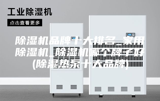 除濕機(jī)品牌十大排名_家用除濕機(jī)_除濕機(jī)哪個牌子好(除濕熱泵十大品牌)