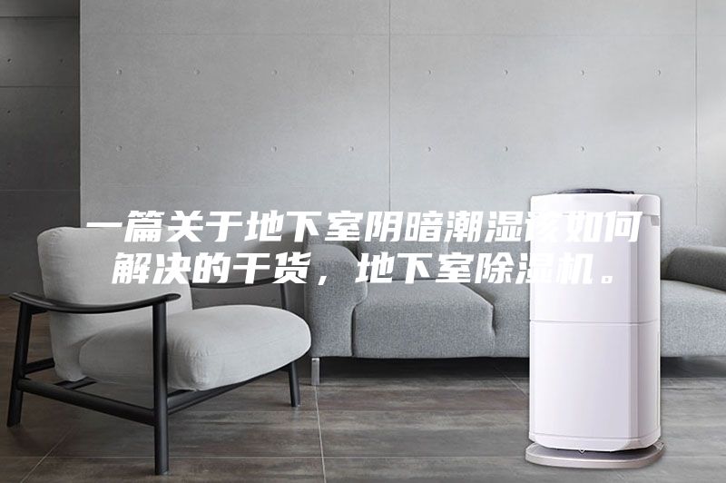 一篇關于地下室陰暗潮濕該如何解決的干貨，地下室除濕機。